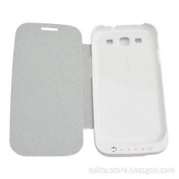 Charging Cases with Flip Cover for Samsung i9300 Galaxy S3, Power Bank with 2,200mAh